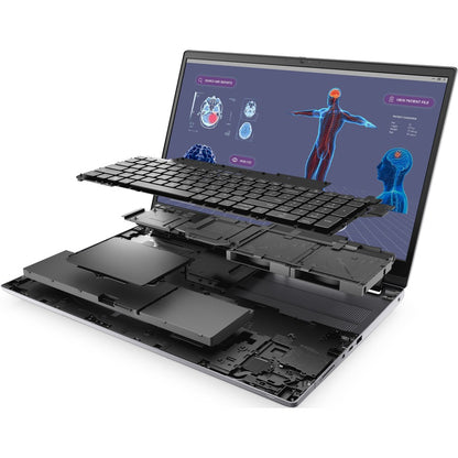 Dell Precision 7000 7780 17" Mobile Workstation - Full HD - Intel Core i9 13th Gen i9-13950HX - vPro Technology - 64 GB - 1 TB SSD - English (US) Keyboard - Aluminum Titan Gray 3GCR6