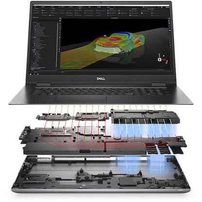 Dell Precision 7000 7780 17" Mobile Workstation - Full HD - Intel Core i9 13th Gen i9-13950HX - vPro Technology - 64 GB - 1 TB SSD - English (US) Keyboard - Aluminum Titan Gray 3GCR6