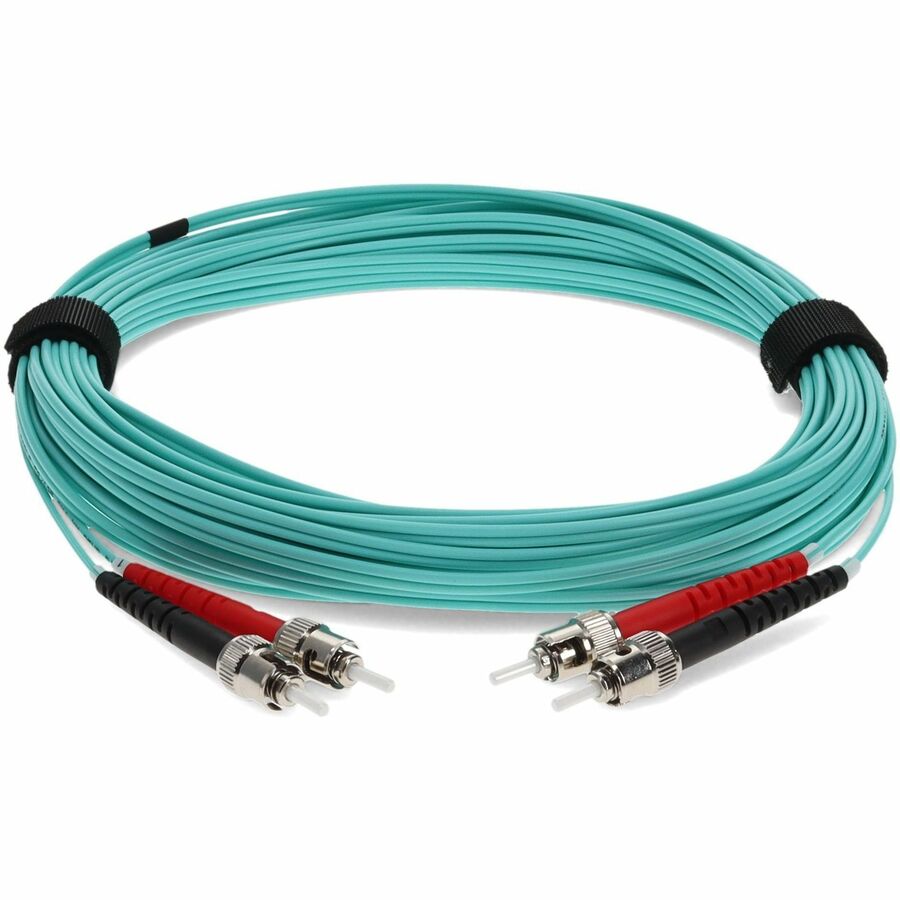 AddOn Fiber Optic Duplex Patch Network Cable ADD-ST-ST-5M5OM4