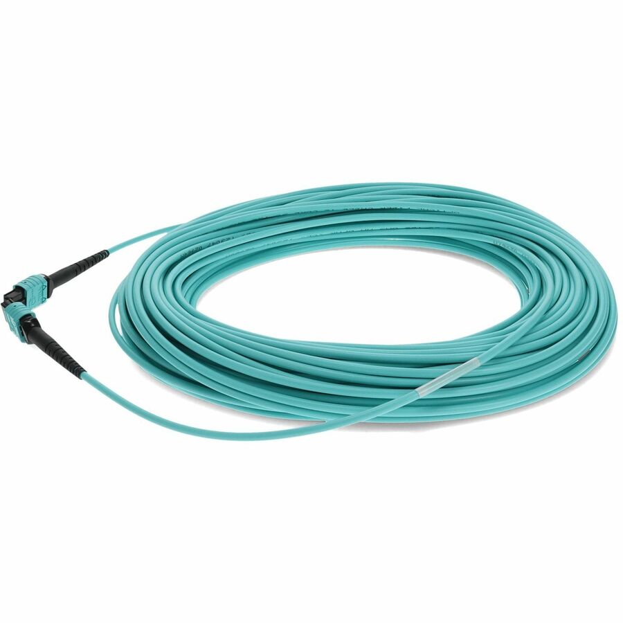 AddOn 15m MPO/MPO Female/Female OM3 50/125 LOMM LSZH 12 Fiber Crossover Cable ADD-MPOMPO-15M5OM3