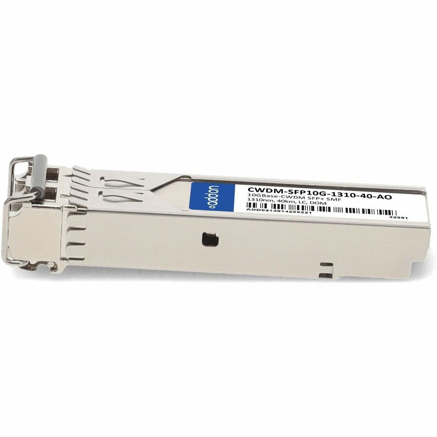 AddOn Cisco Compatible TAA Compliant 10GBase-CWDM SFP+ Transceiver (SMF; 1310nm; 40km; LC; DOM) CWDM-SFP10G-1310-40-AO