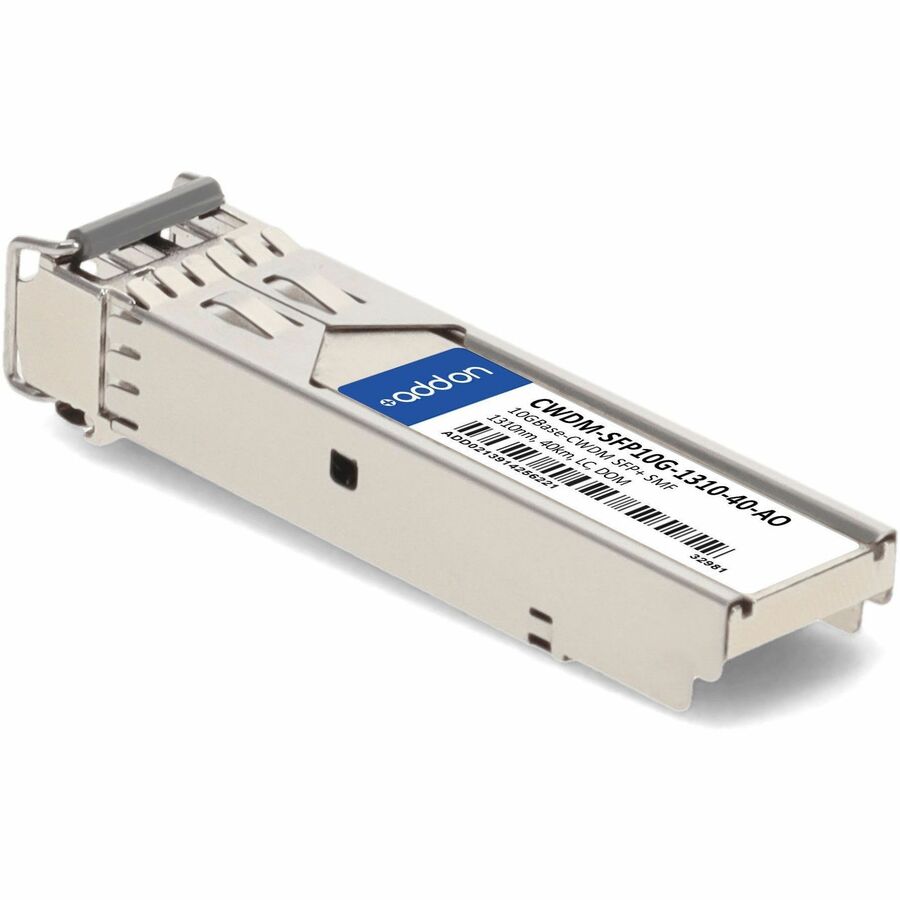 AddOn Cisco Compatible TAA Compliant 10GBase-CWDM SFP+ Transceiver (SMF; 1310nm; 40km; LC; DOM) CWDM-SFP10G-1310-40-AO