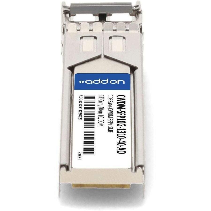 AddOn Cisco Compatible TAA Compliant 10GBase-CWDM SFP+ Transceiver (SMF; 1310nm; 40km; LC; DOM) CWDM-SFP10G-1310-40-AO