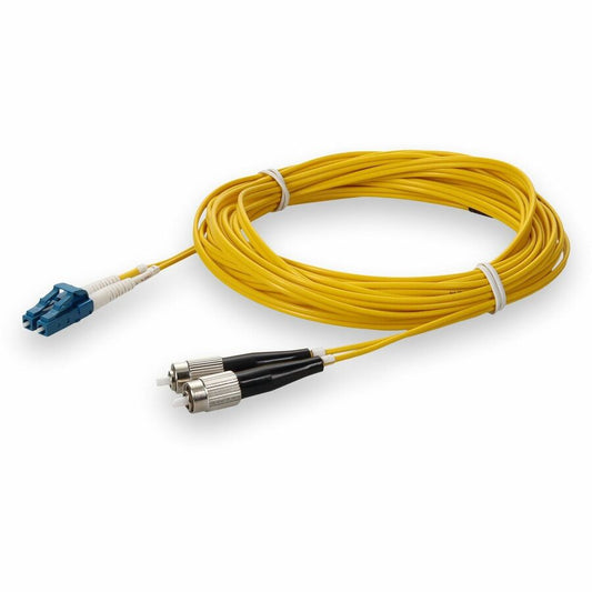 AddOn Fiber Optic Duplex Patch Network Cable ADD-LC-FC-3M9SMF