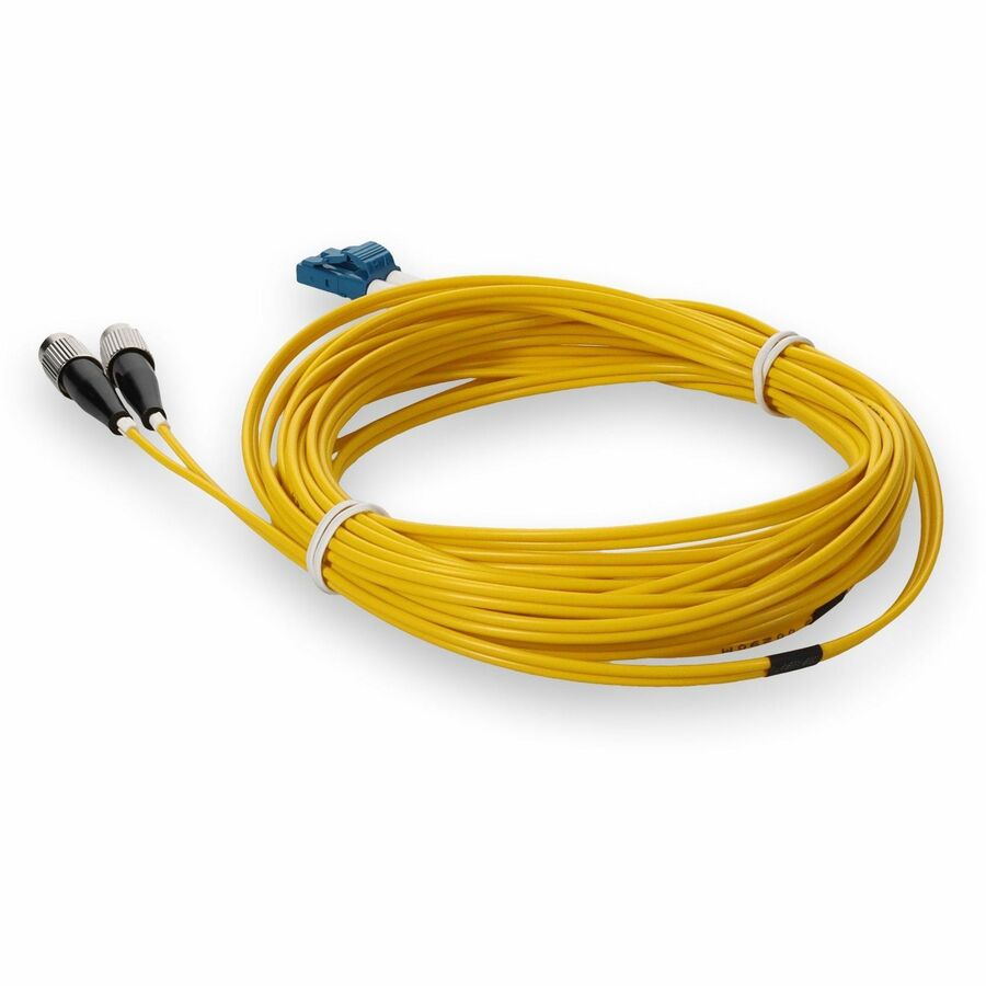 AddOn Fiber Optic Duplex Patch Network Cable ADD-LC-FC-3M9SMF