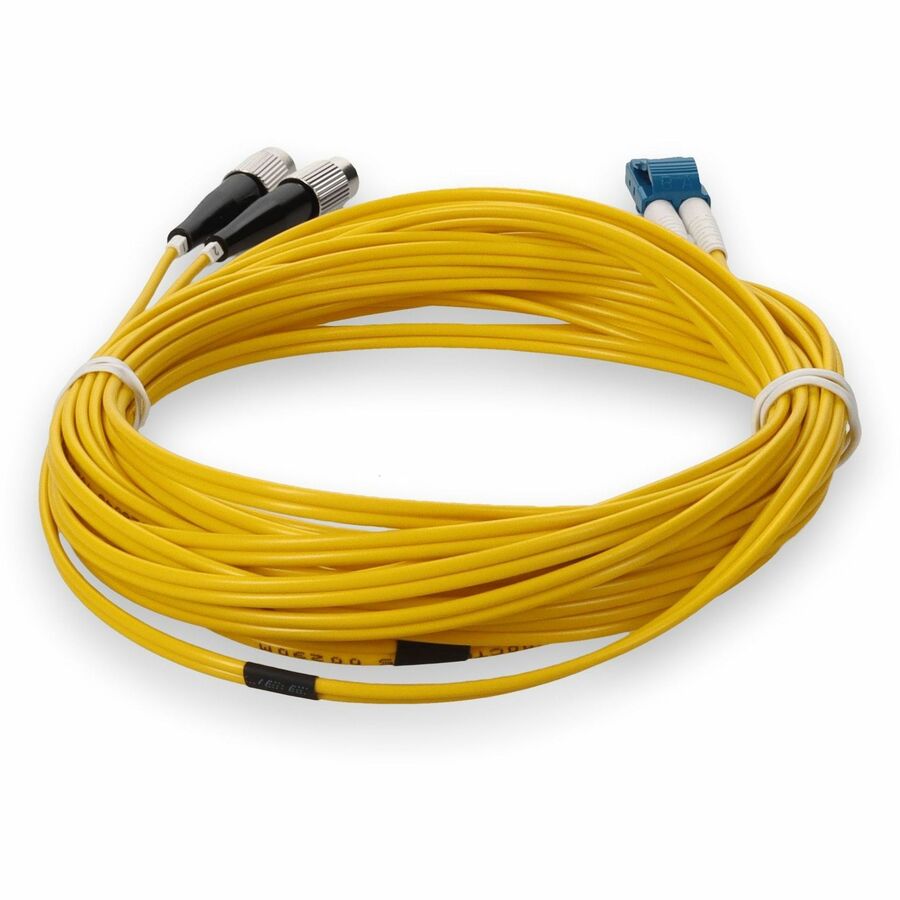 AddOn Fiber Optic Duplex Patch Network Cable ADD-LC-FC-3M9SMF