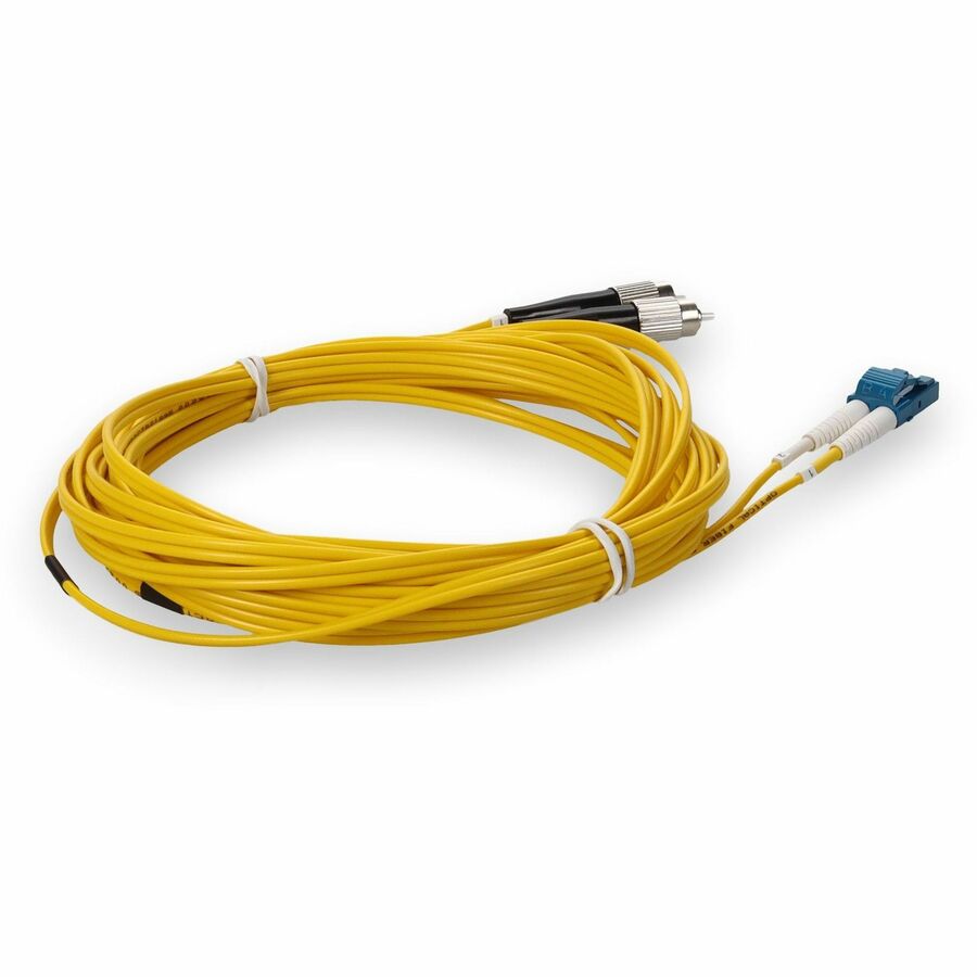 AddOn Fiber Optic Duplex Patch Network Cable ADD-LC-FC-3M9SMF