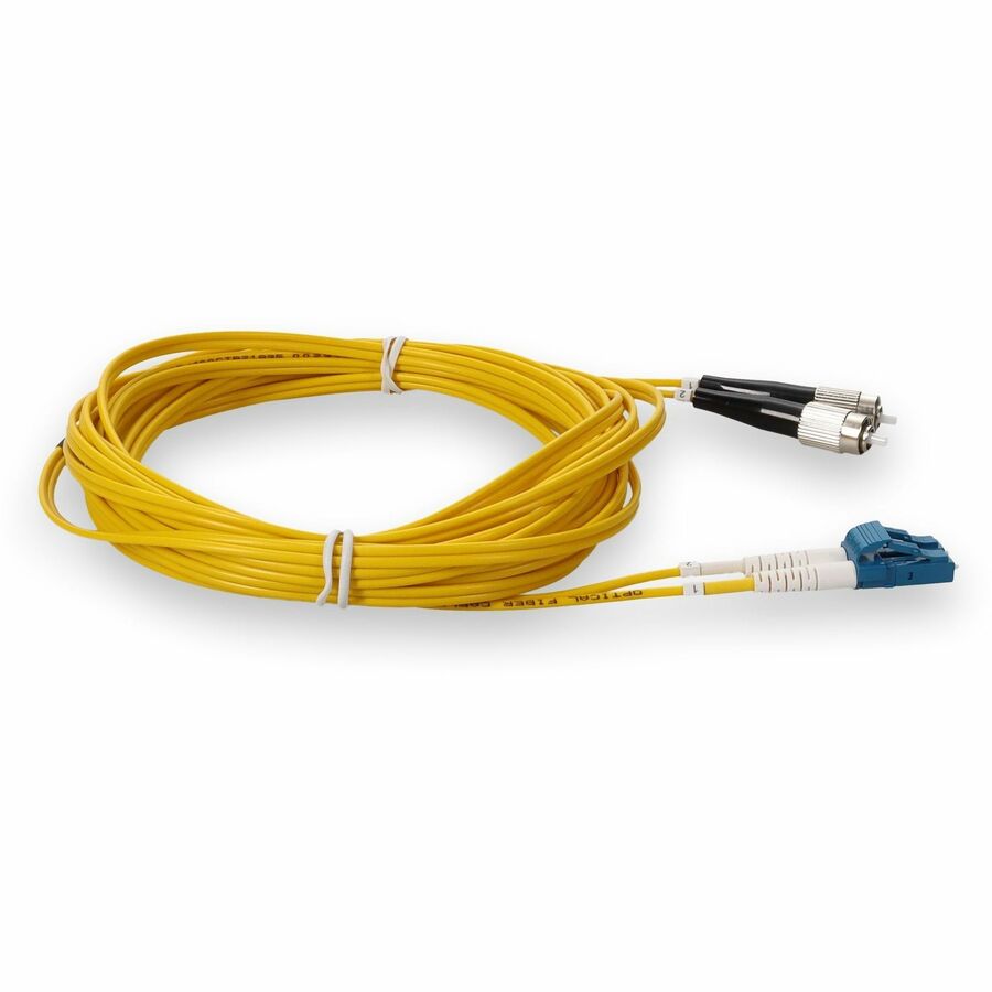 AddOn Fiber Optic Duplex Patch Network Cable ADD-LC-FC-3M9SMF