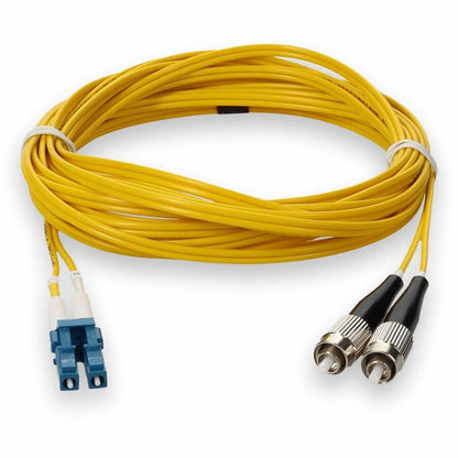 AddOn Fiber Optic Duplex Patch Network Cable ADD-LC-FC-3M9SMF