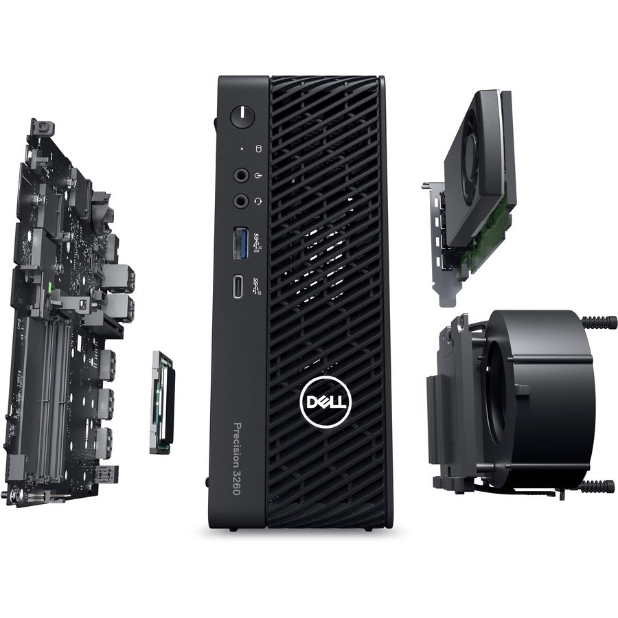 Dell Precision 3000 3260 Workstation - Intel Core i7 13th Gen i7-13700 - 32 GB - 512 GB SSD - Ultra Small TV2DP