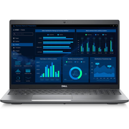 Dell Precision 3000 3581 15.6" Mobile Workstation - Full HD - Intel Core i7 13th Gen i7-13700H - 16 GB - 512 GB SSD - Titan Gray VJD0T