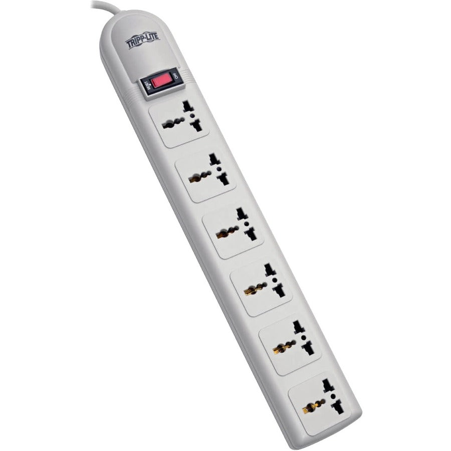 Tripp Lite Intl Surge 6 Universal Outlets/CEE Plug 230V 750 Joules SUPER6OMNID