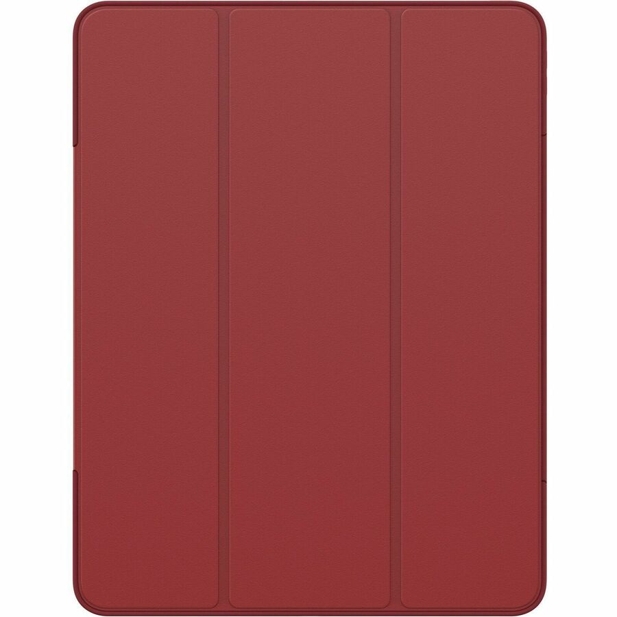 OtterBox Symmetry Series 360 Elite Carrying Case (Folio) for 12.9" Apple iPad Pro (5th Generation), iPad Pro (6th Generation) Tablet, Apple Pencil - Harvard Red (Red/Clear) 77-87704