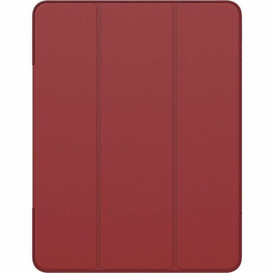 OtterBox Symmetry Series 360 Elite Carrying Case (Folio) for 12.9" Apple iPad Pro (5th Generation), iPad Pro (6th Generation) Tablet, Apple Pencil - Harvard Red (Red/Clear) 77-87704