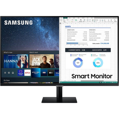 Samsung S27AM500NN 27" Class Full HD LCD Monitor - 16:9 - Black LS27AM500NNXZA