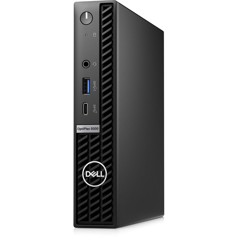 Dell OptiPlex 5000 Desktop Computer - Intel Core i7 12th Gen i7-12700T - vPro Technology - 8 GB - 256 GB SSD - Micro PC - Black RKKMY