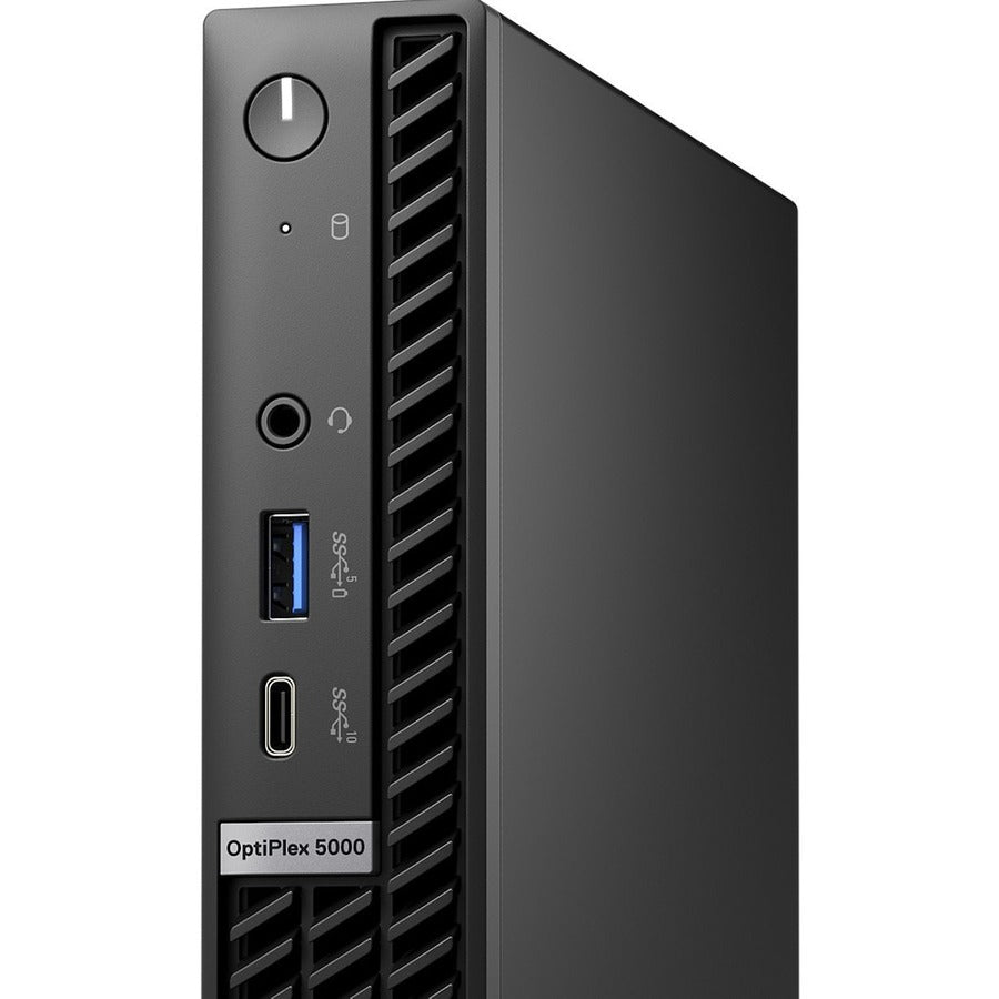 Dell OptiPlex 5000 Desktop Computer - Intel Core i7 12th Gen i7-12700T - vPro Technology - 8 GB - 256 GB SSD - Micro PC - Black RKKMY