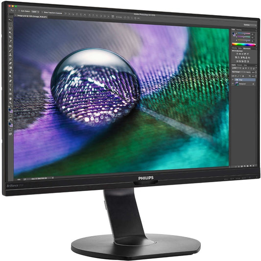 Moniteur LCD Philips 272P7VUBNB 27" Classe 4K UHD - 16:9 - Noir texturé 272P7VUBNB