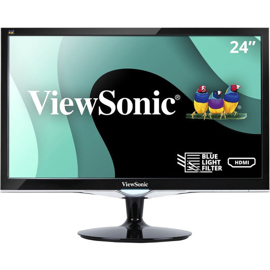 Viewsonic 24" Display, TN Panel, 1920 x 1080 Resolution VX2452MH