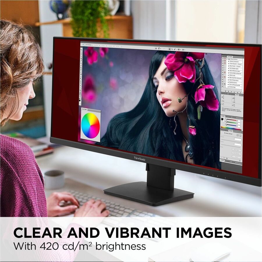 Viewsonic 34" Display, IPS Panel, 3440 x 1440 Resolution VA3456-MHDJ