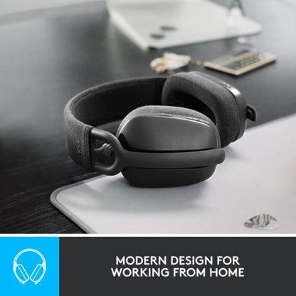 Logitech Zone Vibe 100 Lightweight Wireless Over-Ear Headphones, Graphite, 981-001256 981-001256