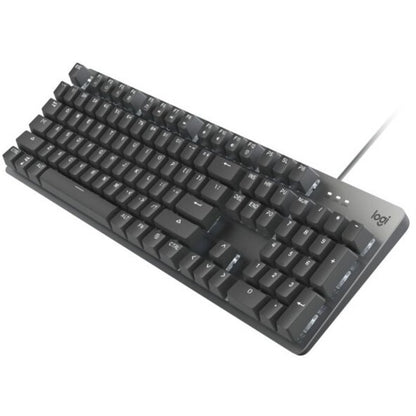 Logitech K845 Mechanical Illuminated Corded Aluminum Keyboard (TTC Blue) - Brown Box 920-009860