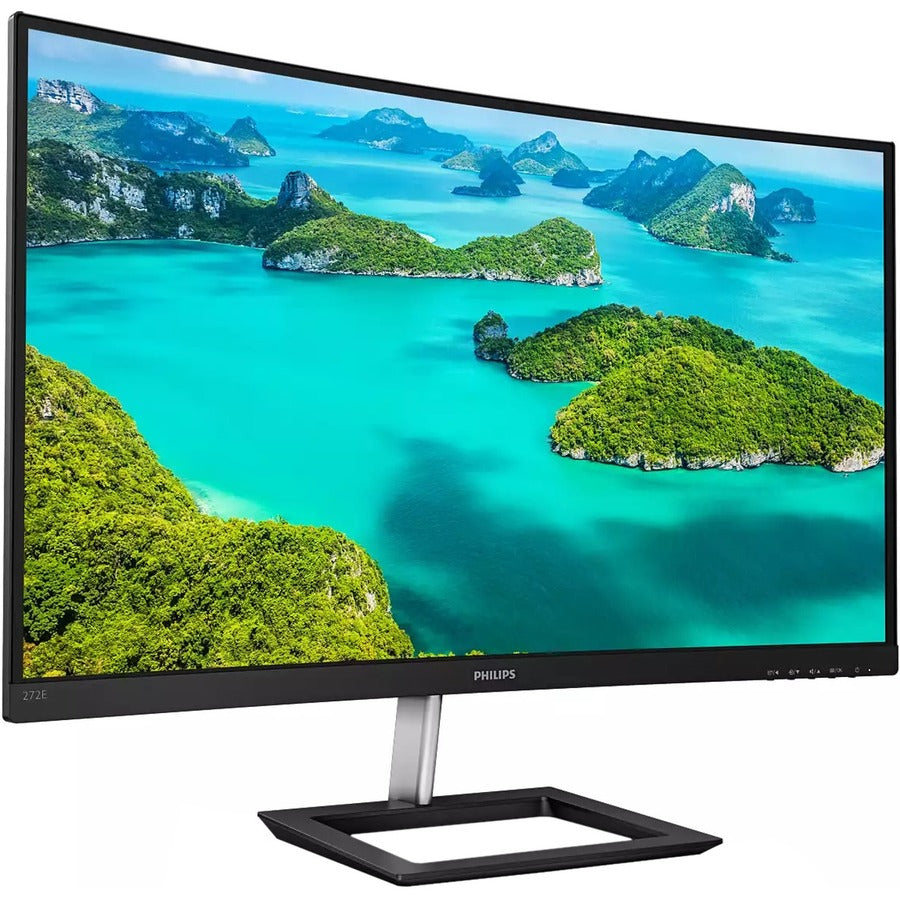 Moniteur LCD incurvé Full HD 27" Philips 272E1CA - 16:9 - Noir texturé 272E1CA