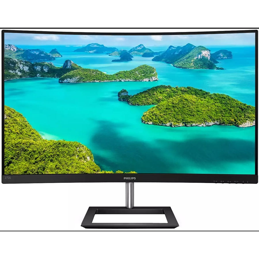 Moniteur LCD incurvé Full HD 27" Philips 272E1CA - 16:9 - Noir texturé 272E1CA