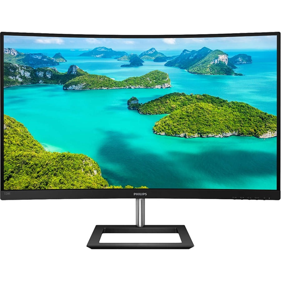 Moniteur LCD incurvé Philips 328E1CA 32" 4K UHD - 16:9 - Noir, Noir texturé 328E1CA