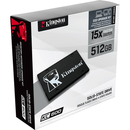 Kingston KC600 512 GB Solid State Drive - 2.5" Internal - SATA (SATA/600) SKC600/512G