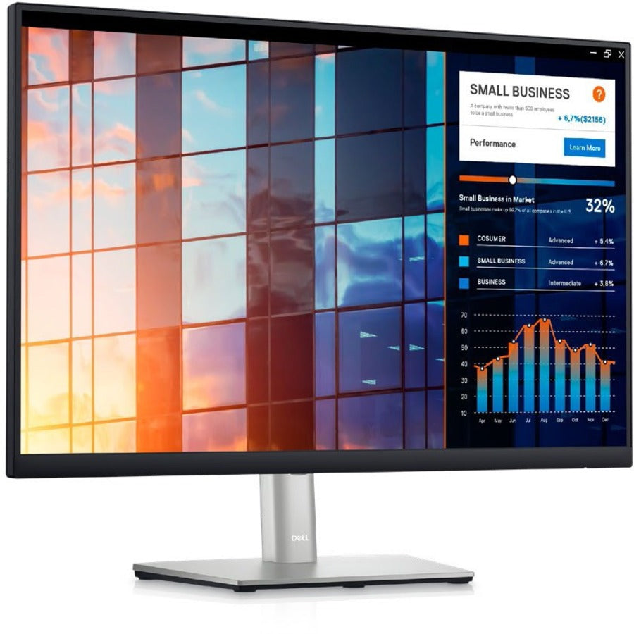 Dell P2423 24" Class WUXGA LCD Monitor - 16:9 - Black, Silver DELL-P2423