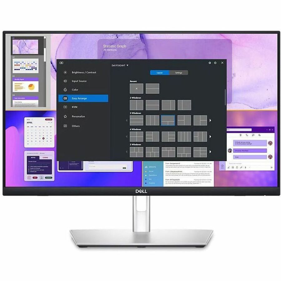 Dell P2424HT 24" Class LED Touchscreen Monitor - 16:9 - 5 ms DELL-P2424HT
