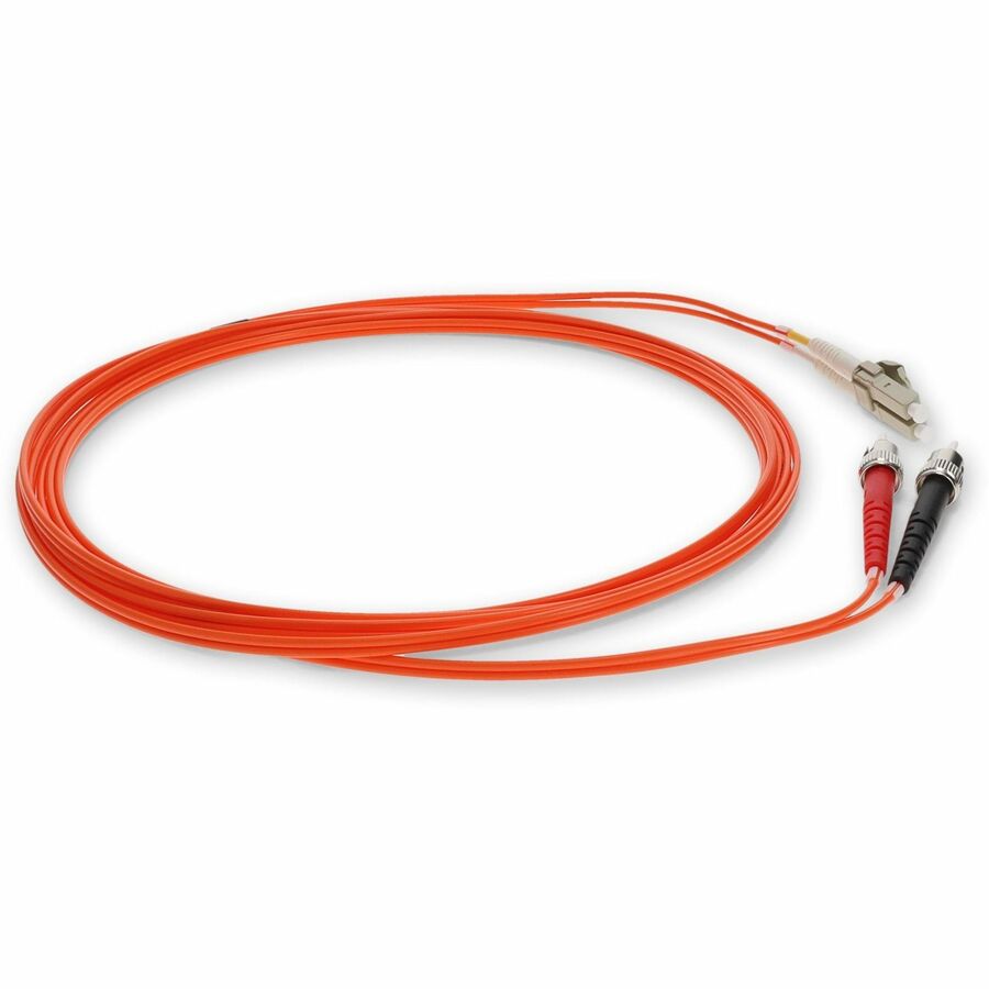 AddOn Fiber Optic Duplex Patch Network Cable ADD-ST-LC-1M5OM2