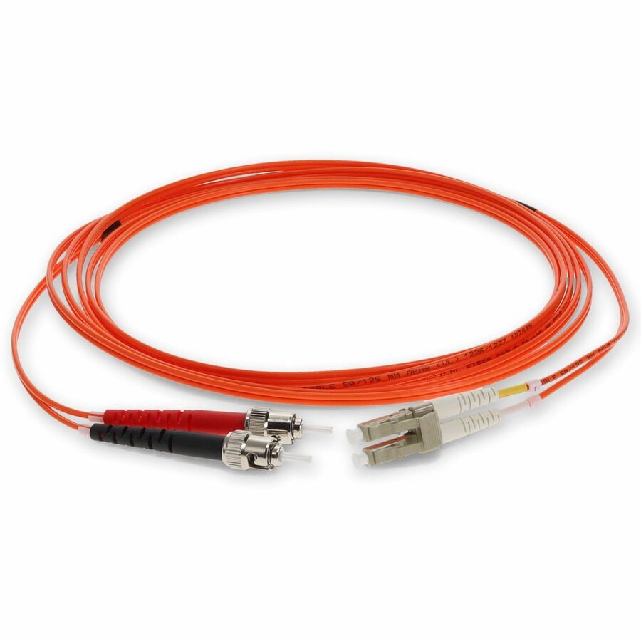 AddOn Fiber Optic Duplex Patch Network Cable ADD-ST-LC-1M5OM2