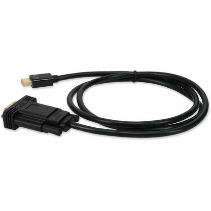 AddOn 6ft (2M) Mini-Displayport to VGA Black Adapter - M/M MDISPORT2VGAMM6B