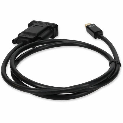 AddOn 6ft (2M) Mini-Displayport to VGA Black Adapter - M/M MDISPORT2VGAMM6B