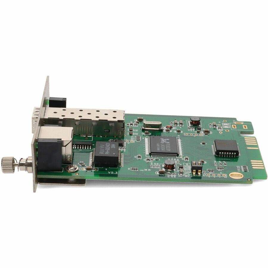 AddOn 1000Base-TX with Open SFP Slot Media Converter Card ADD-MCCTXSFP