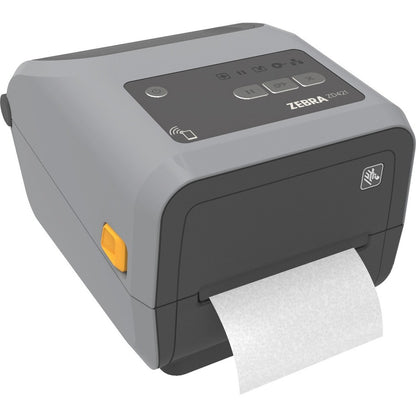 Zebra ZD421c Desktop Thermal Transfer Printer - Monochrome - Label/Receipt Print - USB - USB Host - Bluetooth - Near Field Communication (NFC) - US ZD4A043-C01E00EZ