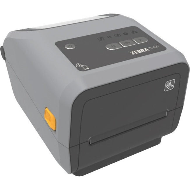 Zebra ZD421c Desktop Thermal Transfer Printer - Monochrome - Label/Receipt Print - USB - USB Host - Bluetooth - Near Field Communication (NFC) - US ZD4A043-C01E00EZ