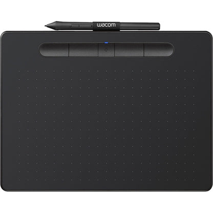 Wacom Intuos Wireless Graphics Drawing Tablet for Mac, PC, Chromebook & Android (small) with Software Included - Black CTL4100WLK0