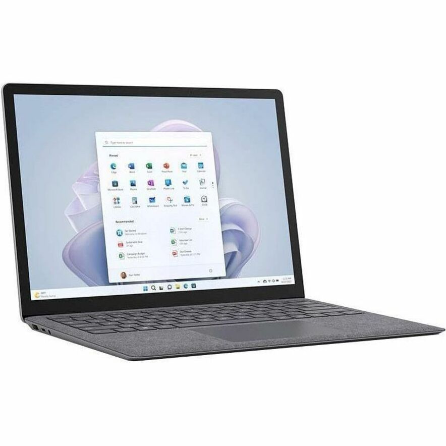 Microsoft Surface Laptop 5 13.5" Touchscreen Notebook - Intel Core i5 12th Gen i5-1235U - Intel Evo Platform - 8 GB - 256 GB SSD - English Keyboard - Platinum R1A-00001