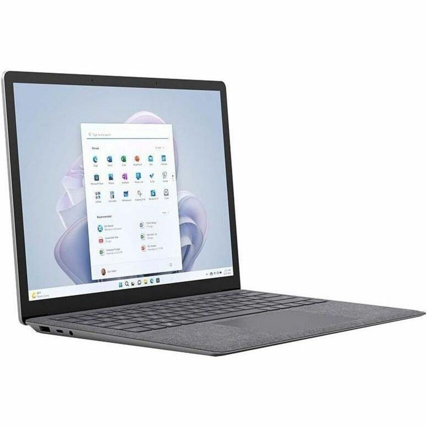 Ordinateur portable Microsoft Surface Laptop 5 13,5" à écran tactile - Intel Core i5 12e génération i5-1235U - Plateforme Intel Evo - 8 Go - SSD 256 Go - Clavier anglais - Platinum R1A-00001