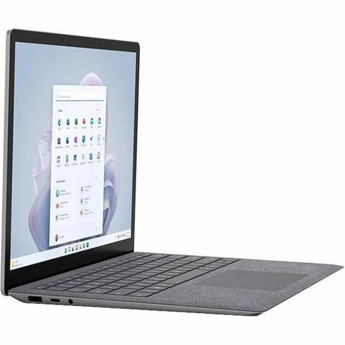 Ordinateur portable Microsoft Surface Laptop 5 13,5" à écran tactile - Intel Core i5 12e génération i5-1235U - Plateforme Intel Evo - 8 Go - SSD 256 Go - Clavier anglais - Platinum R1A-00001