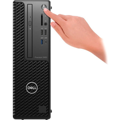 Dell Precision 3000 3450 Workstation - Intel Core i7 11th Gen i7-11700 - 16 GB - 512 GB SSD - Small Form Factor - Black 1H2JJ