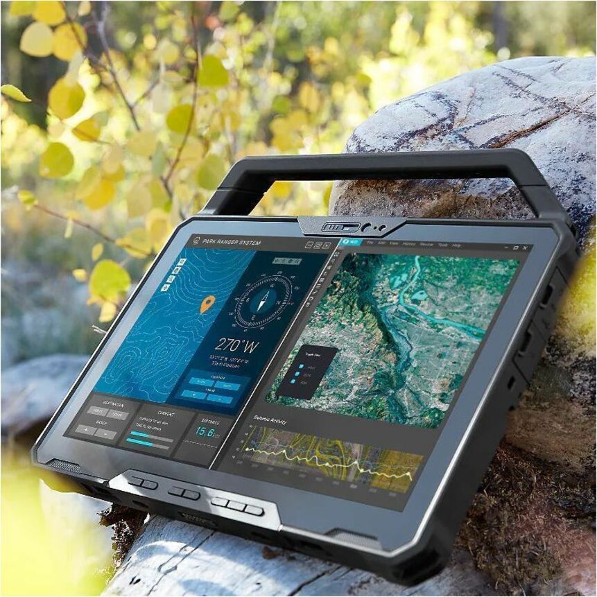 Dell Latitude 7230 Rugged Tablet - 12" Full HD - 16 GB - 256 GB SSD - Windows 10 Pro - Black 3D50C