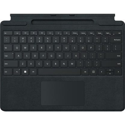 Microsoft Signature Keyboard/Cover Case Microsoft Surface Pro 8, Surface Pro X Tablet - Black C9B-00001