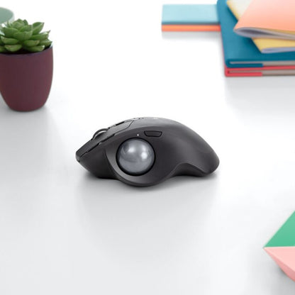 Logitech MX ERGO PLUS Advanced Wireless Trackball for PC and MAC with extra 10&deg; wedge 910-005178