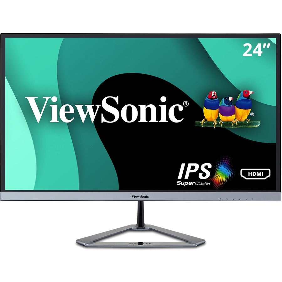 Viewsonic 24" Display, IPS Panel, 1920 x 1080 Resolution VX2476-SMHD