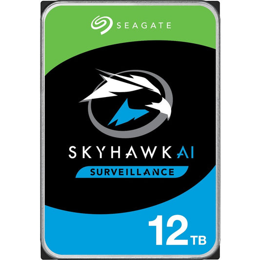 Disque dur Seagate SkyHawk AI ST12000VE001 12 To - 3,5" interne - SATA (SATA/600) ST12000VE001