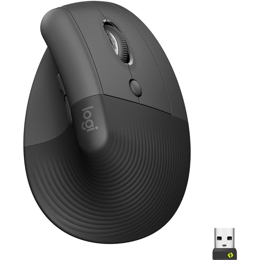 Logitech Lift Vertical Ergonomic Mouse (Graphite) 910-006466